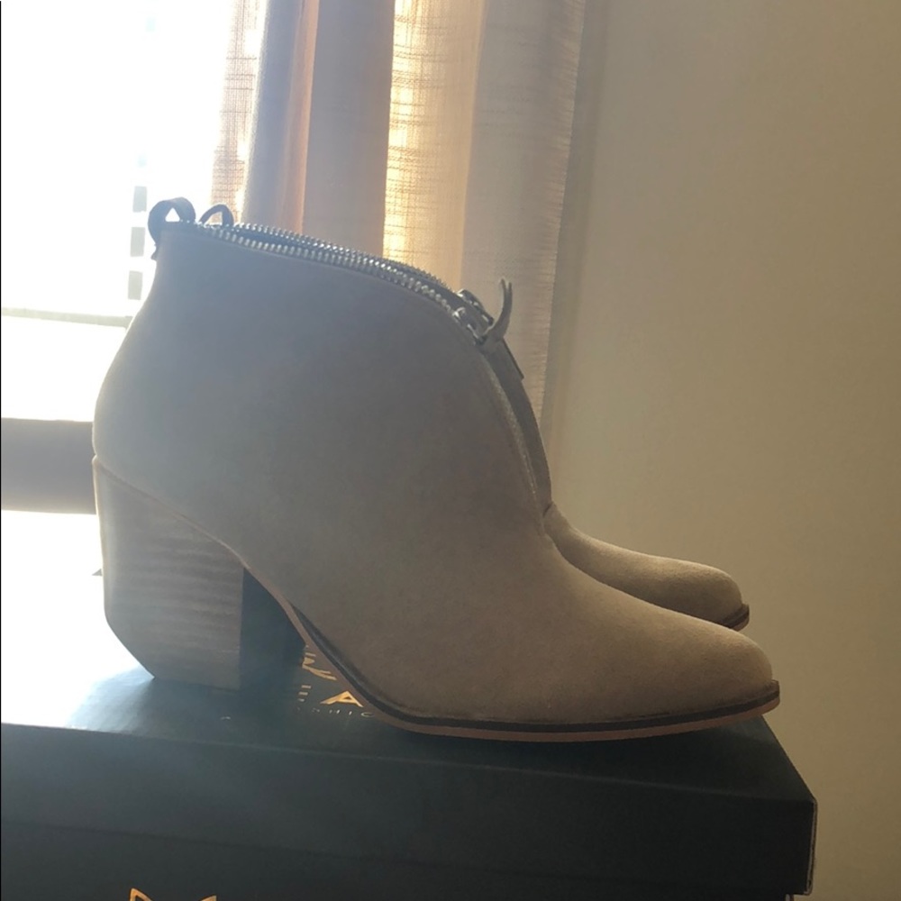 Beast Fashion Taupe Booties